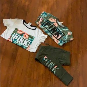 Pink Victoria secret sweatsuit